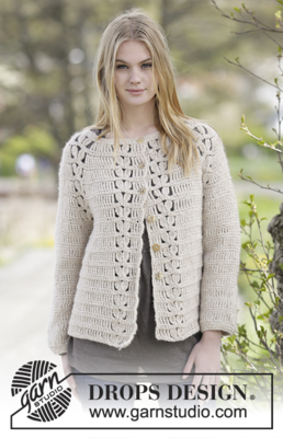 Extra 0-1182 Priscilla Cardigan von DROPS Design