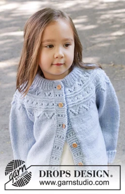 Blueberry Cream Sweater / DROPS 231-57 - Free knitting patterns by DROPS  Design