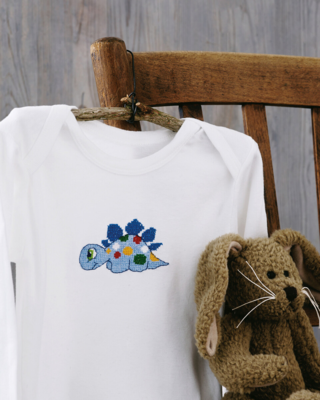 Stickpackung Dino 7 x 9 cm