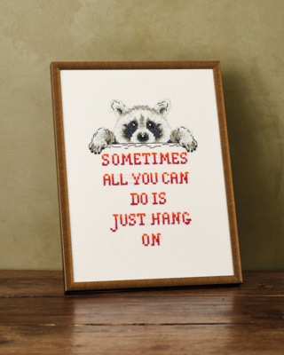 Stickset Waschbär R5703 18 x 24 cm